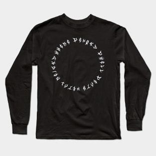 Praise To Death Metal Long Sleeve T-Shirt